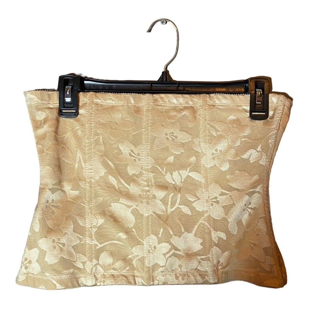 Fredrick’s Of Hollywood Nude Lace Corset‎ Size Large